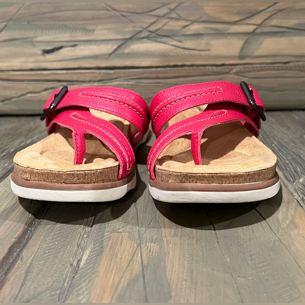 ‼️SOLD‼️200. Clark’s Brynn Madi Womens Buckle Slip On Slide Sandals NWT - Picture 6 of 9